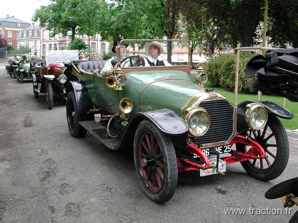 2002_05_19 Colmar 0097.jpg - 19/05/2002 - 68000 COLMAR13me Rallye des PrincesPEUGEOT 1911 Type 135(Muse PEUGEOT)